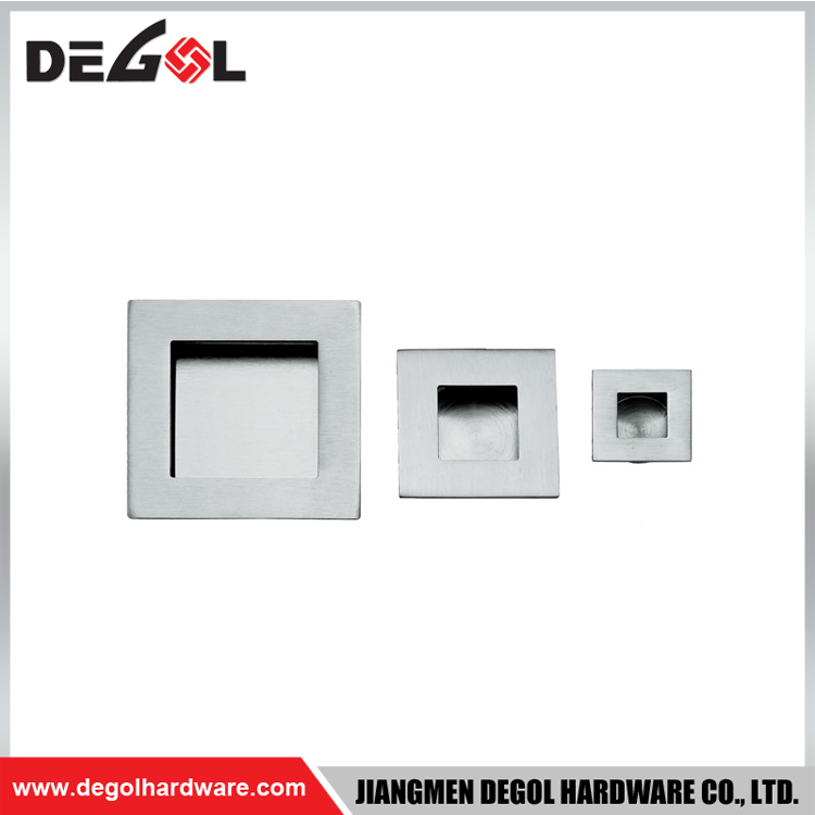 square cup flush pull handles