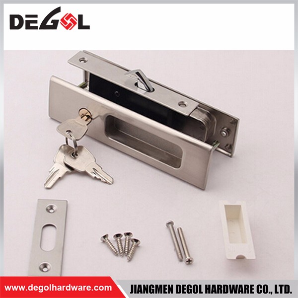 sliding wardrobe door locks Hardware hot sales hook lock for sliding door