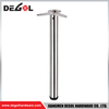 TL1001 Hot sale iron round long height adjustable table leg for glass table