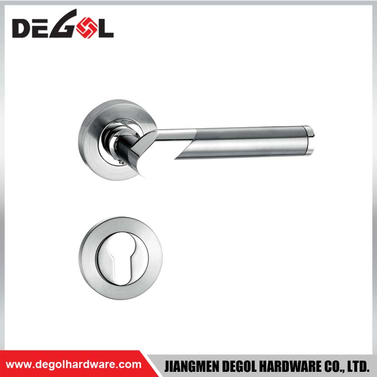 Tubular Zinc Alloy Lever Door Handle Tubular Zinc Alloy Lever Door Handle