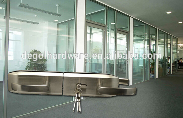 Aluminum glass door magnetic lock