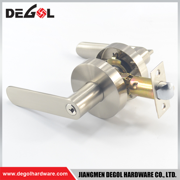 High quality fancy passage lever door lock popular stainless steel 201 German door lock