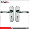 BP1003 Top Quality Stainless Steel Fireproof Interior Solid Lever Door Handles with Plate