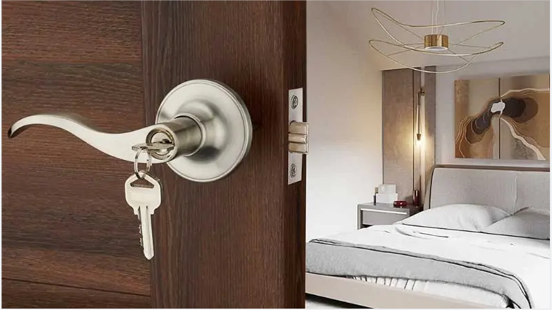 The room door is locked and unlocking techniques