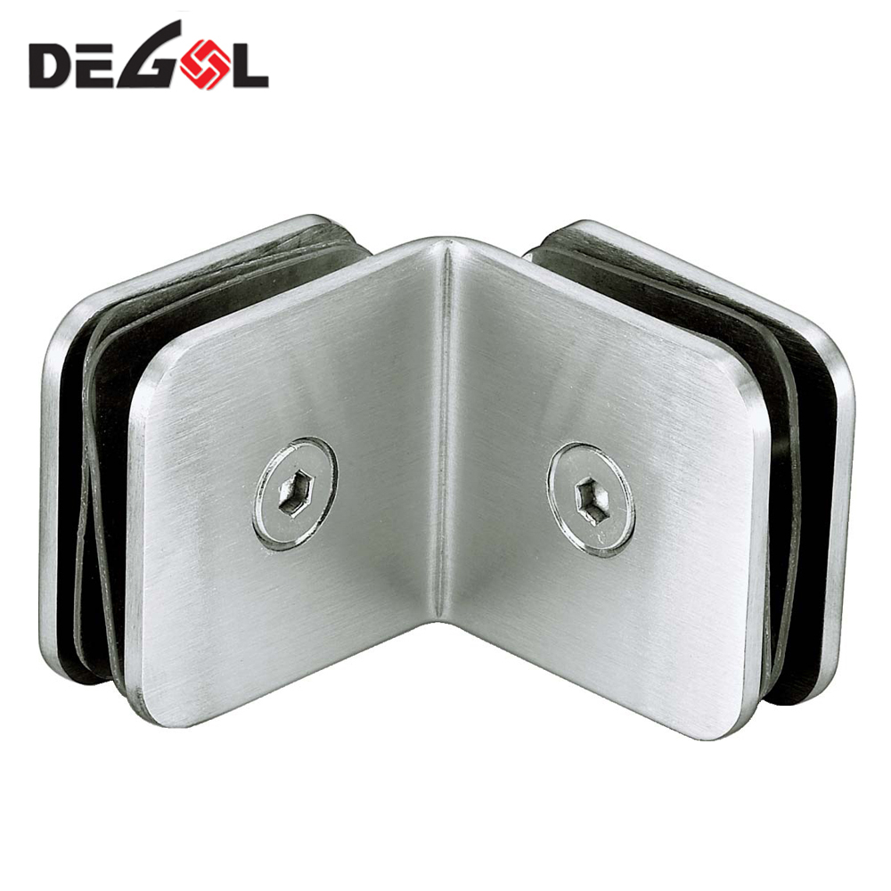 zink alloy shower holder glass clamp