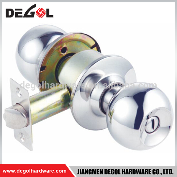 China wholesale stainless steel industrial bathroom privacy door lock knobs