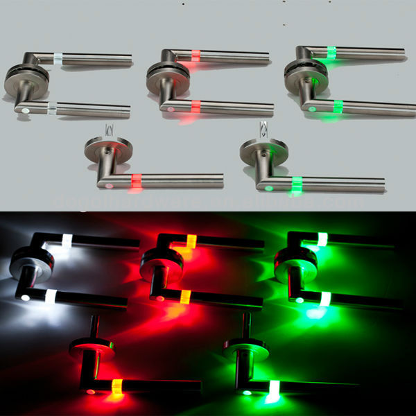 Passage Door Handle with LED Light