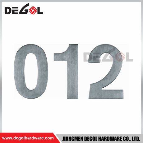 SP1004 Custom Stainless Steel Office Hotel Room Number Door Sign Plate