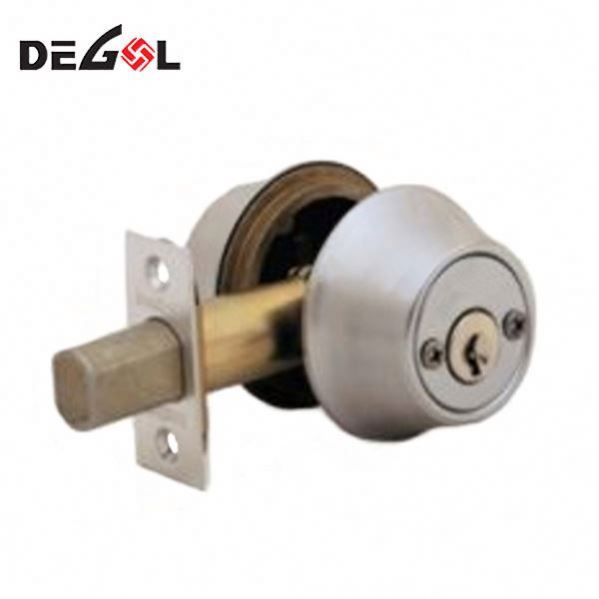 deadbolt lock for fence gate