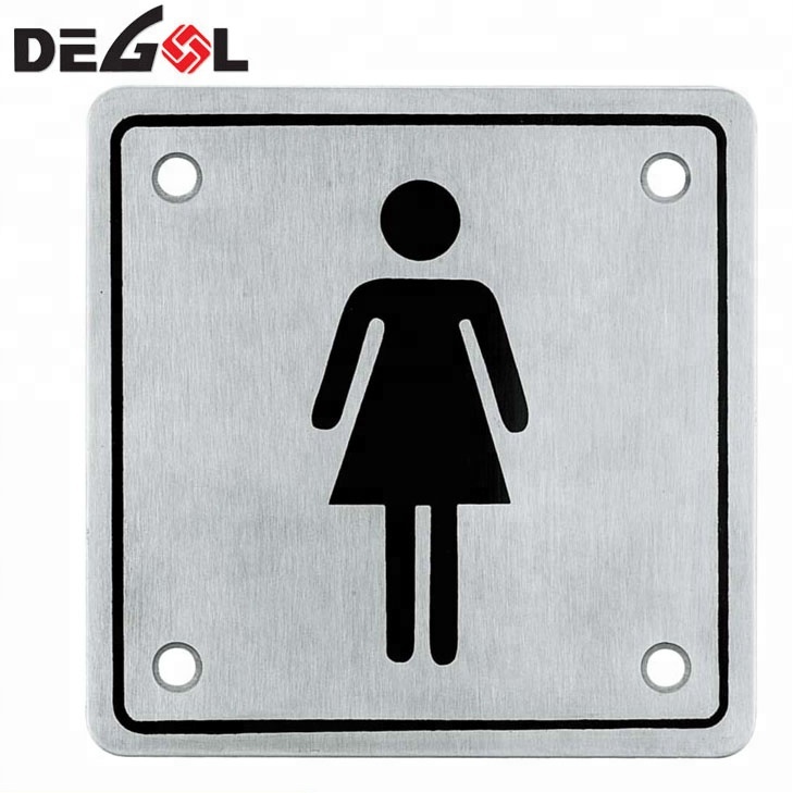 2019 Acrylic Toilet Door Sign Plate.