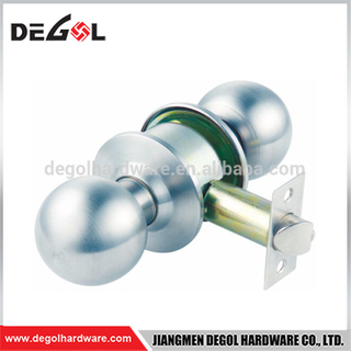 Top quality stainless steel fireproof commercial cylindrical dummy passage knobs