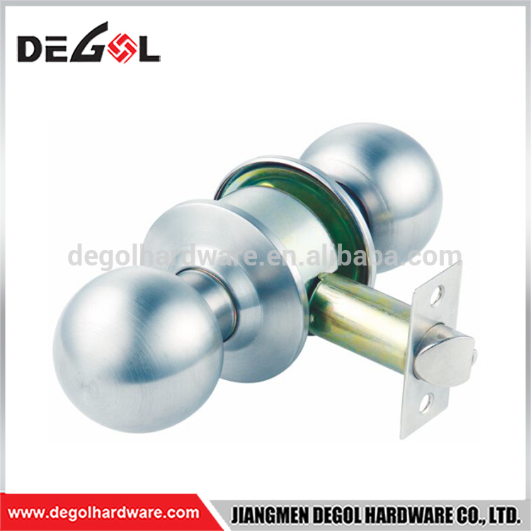 Top quality stainless steel fireproof commercial cylindrical dummy passage knobs