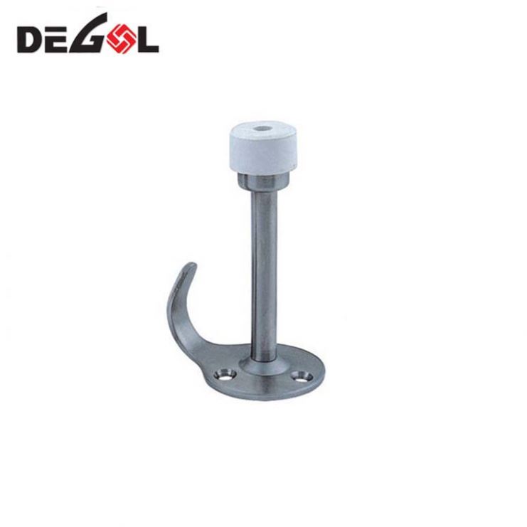 Top quality stainless steel high security decorative step door stopper ss