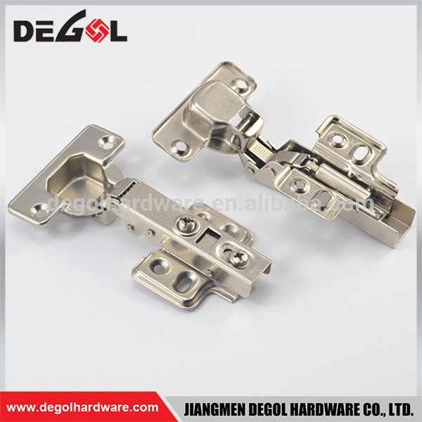 Top quality iron fix on hydraulic full overlay furniture european corner cabinet hinges