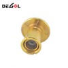 New 290 Degree Peephole Wide Angle Door Viewer in Gold or Black