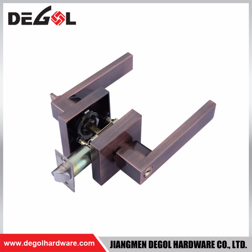 split privacy door handle lock