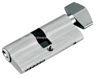 60mm Europe Profile Brass Lock Cylinder single open