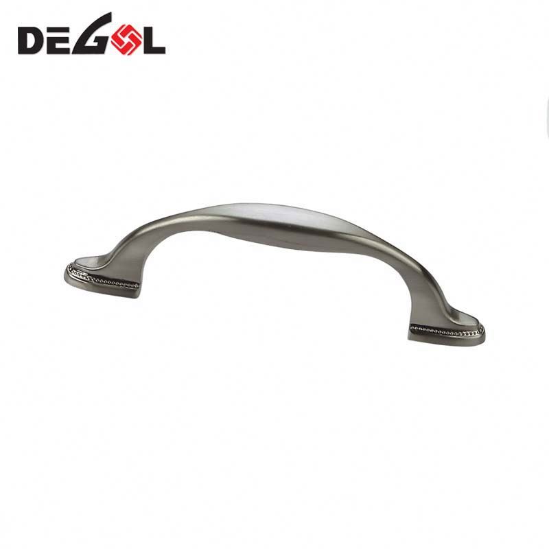 Wholesale Chrome Wardrobe Drawer Stainless Steel Cabinet Furniture Double Sided Door Pull Handle
