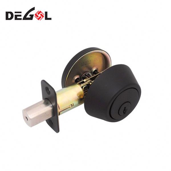 Cheap Price Paddle Entry Z-Wave Round Door Lock With Handle Knob A Deadbolt