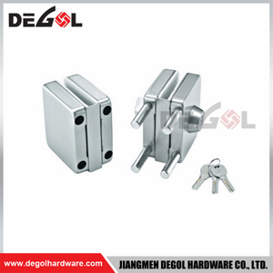 GL1024 glass door lock stainless steel commercial tempered frameless sliding house hotel