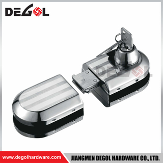 GL1044 glass door lock steel commercial tempered sliding house hotel commercial 