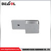 YC204 Glass Door Hingers Satin Chrome Black