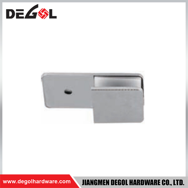 YC204 Glass Door Hingers Satin Chrome Black