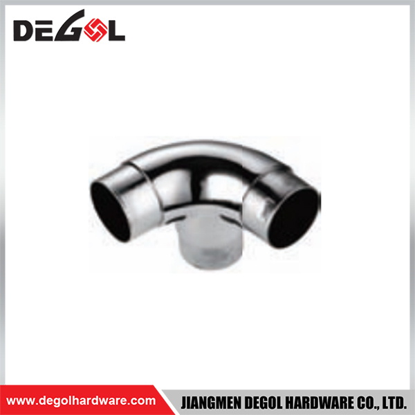 YA86 Handrail connecting fittings Satin Chrome Black