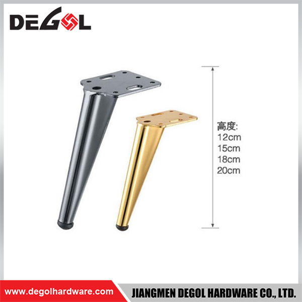 FL1147 Metal Furniture Legs Heavy Duty Wrought Iron Right Angle Sofa Leg