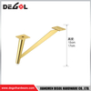 FL1154 Metal Furniture Legs Heavy Duty Wrought Iron Right Angle Sofa Leg