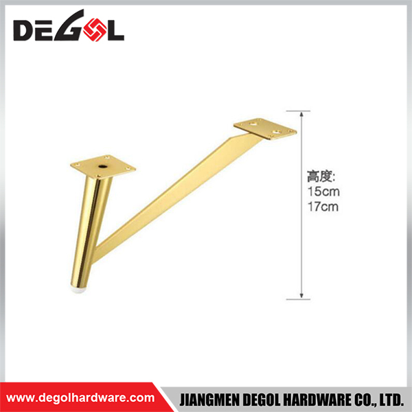 FL1154 Metal Furniture Legs Heavy Duty Wrought Iron Right Angle Sofa Leg