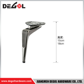 FL1108 Metal Furniture Legs Heavy Duty Wrought Iron Right Angle Sofa Leg