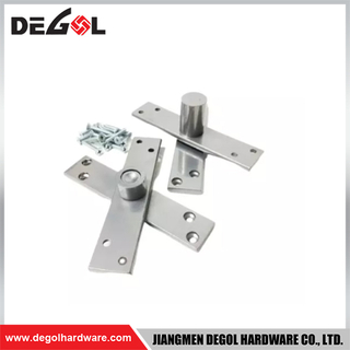 DH1039 Pivot hinge Stainless steel 360 degree pivot wooden door upper and lower hinges positioning 