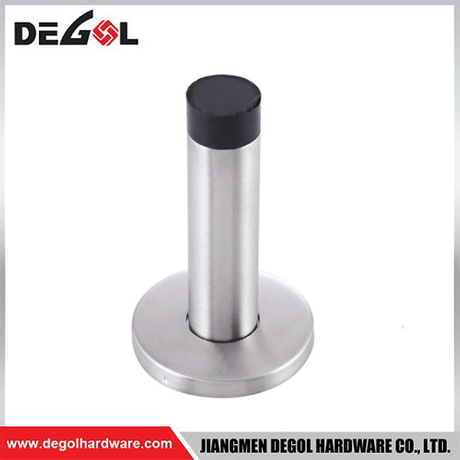 China 50*88mm Stainless steel straight wall mounted door stopper 