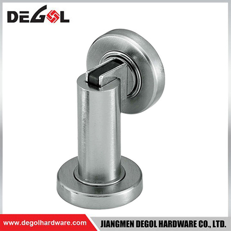 China 50Φ*75mm Silver stainless steel magnetic door stopper 