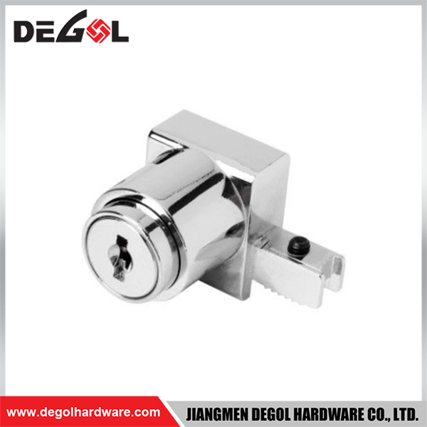 GDL0002 glass door lock steel commercial tempered sliding house hotel commercial 