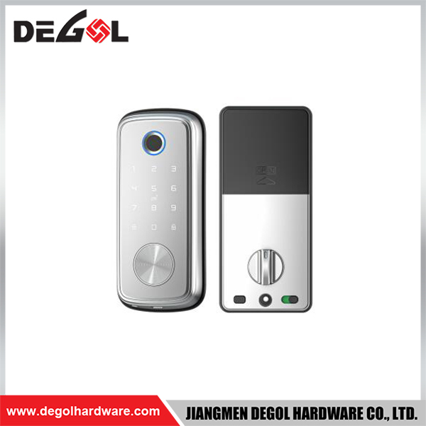SML13 Zinc Alloy Door Handle Smart Lock Matt Black/ Satin Silver