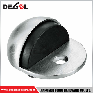 DS1026 Stainless Steel Black Rubber Door Stopper Door Holder Door Stop