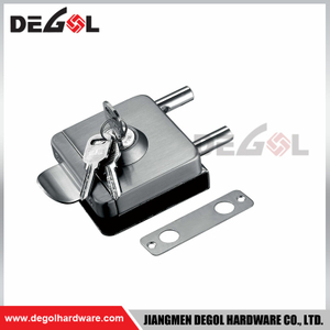 GL1007 glass door lock stainless steel commercial tempered frameless sliding house hotel