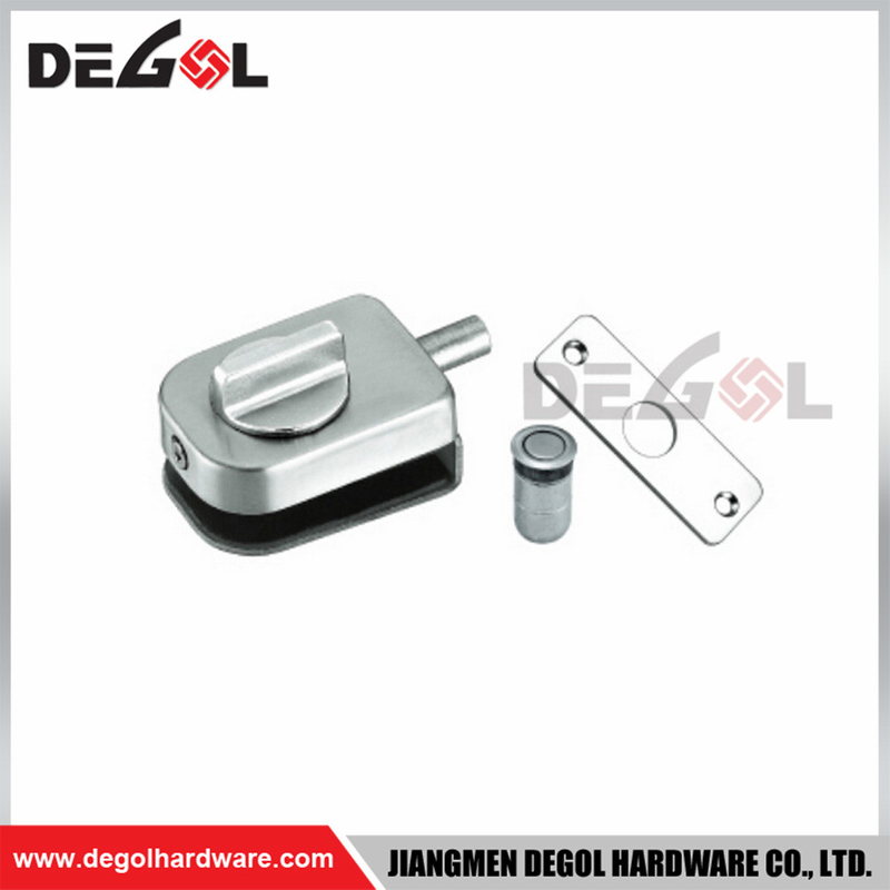 GL1020 glass door lock stainless steel commercial tempered frameless sliding house hotel