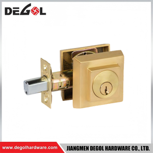 Single Cylinder Deadbolt Lock Compliant with Australian Building Standards