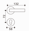 Premium Zinc-Aluminum Door Pull, Durable Alloy, Enhance Your Living Space