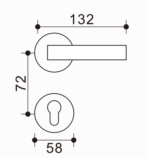 Premium Zinc-Aluminum Door Pull, Durable Alloy, Enhance Your Living Space