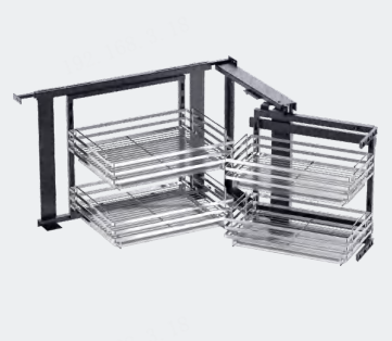 CPB47 Kitchen Cabinet Pull-out Baskets Are Used for Kitchen Storage
