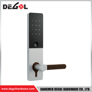 SML63 Zinc Alloy Door Handle Smart Lock Matt Black/ Satin Silver