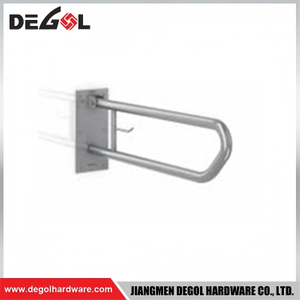 Space-Saving Wall Mount Grab Bar for Compact Bathroom Layout