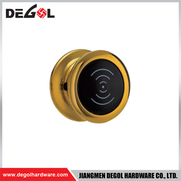 SML163 Zinc Alloy Door Handle Smart Lock Matt Black/ Satin Silver