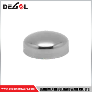 YA1163 Handrail End Fittings Satin Chrome Black
