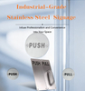 Push Pull Handle Sturdy Alloy Structure For Household Sliding Door Hardware Fittings