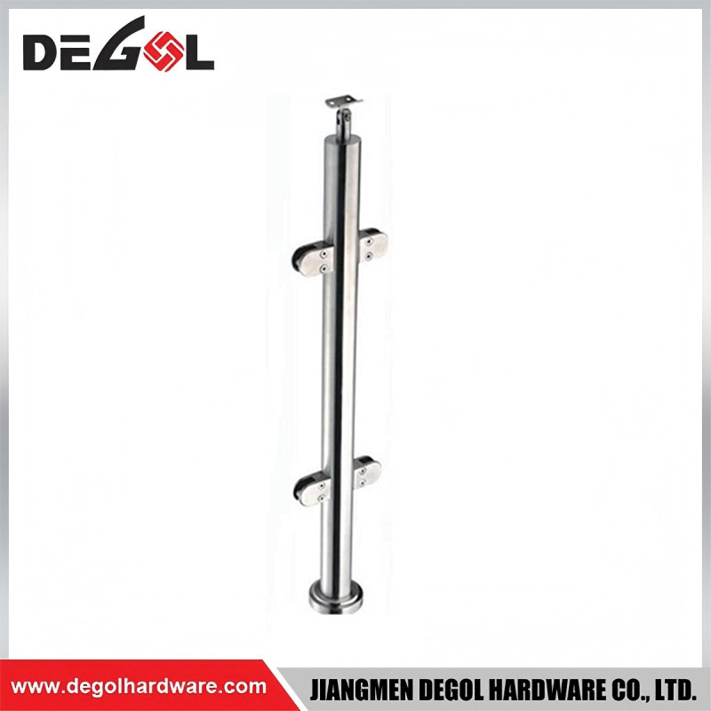 Heavy Duty Glass Railing Post Anti Corrosion For Coastal Outdoor Balustrade Projects